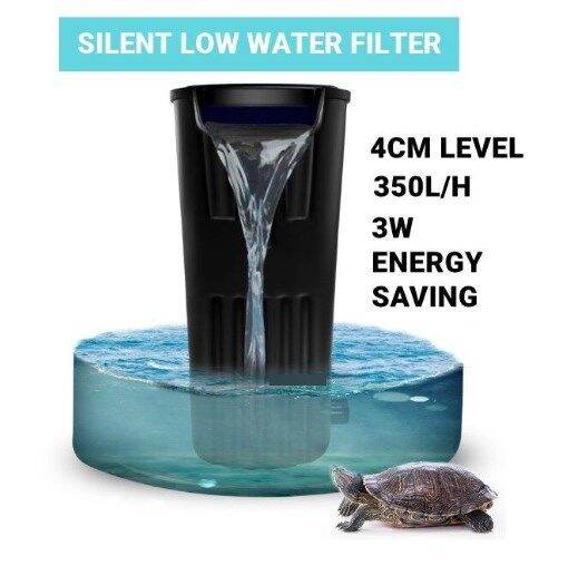 Aquarium Pump Silent Waterfall Small Fish Filter Tortoise Pam Air