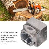 【COD】46MM Cylinder Piston Set for S-TIHL BR400 BR420 BR380 SR420 Chainsaw 4203 020 1201