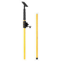 Telescopic Pole for Line Leveler Aluminum Alloy Adjustable Lift Extend Bracket Holder Stand Support for 1/4and 5/8 Laser Level