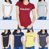 ZAZIO เสื้อยืดคอกลมผู้หญิง เนื้อผ้า Ultra Soft เกรดพรีเมี่ยม รุ่น Forever เสื้อยืดคอกลมหญิง สไตล์มินิมอล