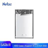 เคส Netac SDD 2.5นิ้ว5Gbps SATA เป็น USB 3.0 2TB ฮาร์ดไดร์ฟการปิด SSD กล่องฮาร์ดดิสก์รองรับกล่อง Wadah HDD Eksternal UASP HD