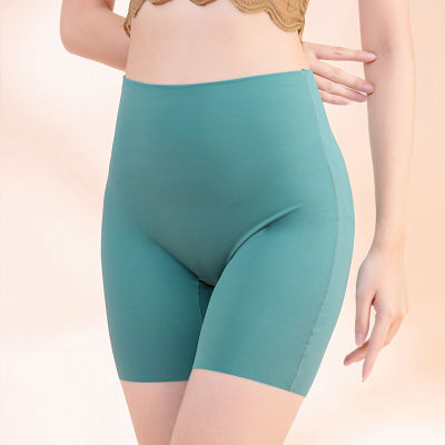 M-XXL High Waist Seamless Safety Pants Body Shaping Panties Womens Belly Slimming Butt Lifting Ice Silk Leggings