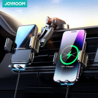 Joyroom Pengecas Pemegang Efon Kereta 15W Cepat Mengecas Pegang Efon Dalam Pengecas Kereta untuk Xiaomi Samsung