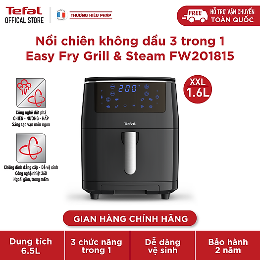 TEFAL Easy Fry & Steam FW201815