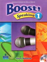 [original English version]boost speaking 1 (+cd) Longman oral English Intensive textbook