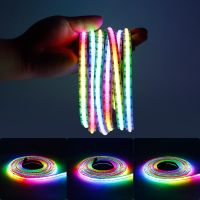 SK6812 RGBIC FOB COB Led Strip Colorful 240LEDs Lights High Density Individually Addressable Tape Similar WS2812B DC5V LED Strip Lighting