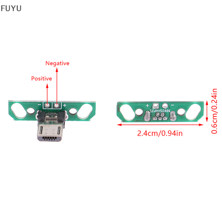 fuyu-ช่องเสียบสายชาร์จสำหรับไมโครดาต้าบอร์ดทดสอบที่มีหัวต่อแบบ-micro-usb-ตัวเมีย90องศา