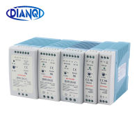 Acdc อุตสาหกรรม Mini Din Rail แหล่งจ่ายไฟ MDR-10W 20W 40W 60W 100W เอาต์พุตเดี่ยว Switching 5V 12V 15V 24V แหล่ง36V48V