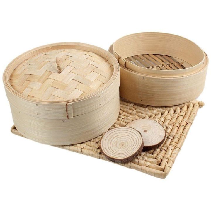 bamboo-steamer-2-tier-8-inch-dim-sum-basket-rice-pasta-cooker-set-with-lid-by-steam-basket-for-vegetables