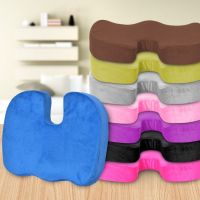 U-shaped Orthopedic Pillow Memory Foam Travel Seat Cushion Chair Pads Car Office Cushions Home Decor for Elderly