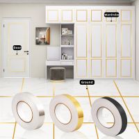 Floor Edge Line Tile Gap Tape Self-adhesive Ceiling Decorative Sticker Decals Waterproof Background Wall Decorative Aaccessories Vinyl Flooring