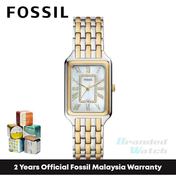 Official Warranty] Fossil ES5305 Women's Raquel Three-Hand Date