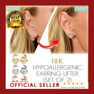Magic Earring Backs Lifters Firmly Supports Lifts Fit Jewelry