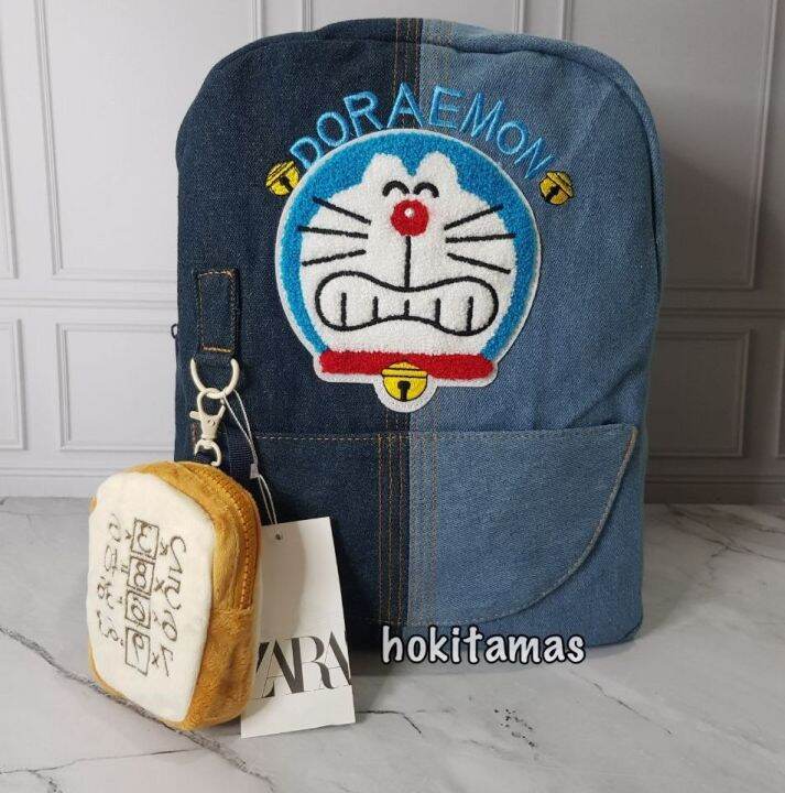 Tas Ransel Anak Zara x Doraemon Fujiko Pro Kids Backpack Bag Lucu