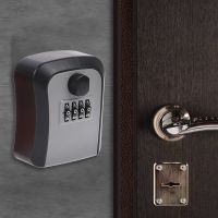 【CW】 Code Password Lock Storage Wall Mounted Safe Outdoor Keybox 4 Digits Passwords