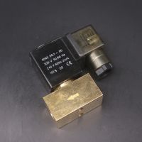 【hot】◎✇  Solenoid 50mpa 50 bar Pressure 1/4  1/2  3/8  DC12V 24V AC220V Orifice 2mm Closed