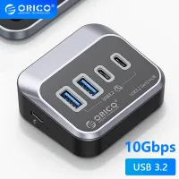 ยูเอสบีโอริโก3.2แท่นวางมือถือฮับประเภท C 10Gbps สวิทช์สลับสัญญาณ Dock Gen2 USB-A หลายช่องเสียบพอร์ตสำหรับ Sur แล็ปท็อปแมคบุ๊ค3.0