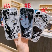 เคสซิลิโคน เคสไอโฟน  14 Pro Max 14 Plus  13 Pro Max  12 Pro Max  11 Pro Max X XR XS Max 7 8 Plus Fashion Cartoon อุซึมากิ นารูโตะ Uzumaki Naruto &amp; ฮาตาเกะ คาคาชิ Hatake Kakashi &amp; อุจิวะ อิทาจิ Uchiha Itachi Silicone Case