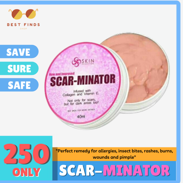 Original SCARMINATOR 40ml For Stretchmarks and Scars Cream for Babies