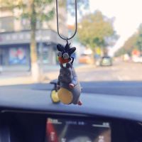 【YF】✱  Anime Car Interior Decoration Flying Insects Hold Neighbor Rearview Mirror Pendant Accessories