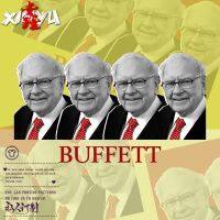 เสื้อยืดคุณภาพดี T-shirt  เสื้อยืดชาย ins แนวโน้ม vibrato Warren Buffett หุ้น buff พิเศษเสื้อยืดแขนสั้นชายแบรนด์อินเทรนด์บุคลิกภาพแฟชั่นS