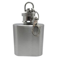 1 oz Mini Pocket Stainless Steel Wine Bottle Whiskey Liquor Hip Flask Screw Cap