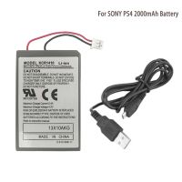 ♟☼ New 2000mAh Li-ion Battery Gamepad For Sony PS4 PlayStatoin4 Dualshock4 V1 Wireless Controller with USB Charger Cable