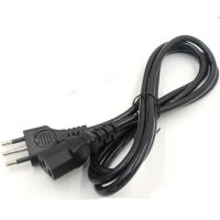 1pcs/lot 1.5m 3 pin 3X075MM Round Italy To Italy AC Laptop Power Cord Cable for Italian