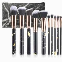 RANCAI 10 Pcs Makeup Brush Set Full Set of Beauty Tools Set Brush Blush Eye Shadow Brush