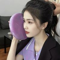 13cm Soft Round Sponge Puff White Purple Big Makeup Puff Super Size Cosmetic Sponge Puffs Huge Loose Powder Puff Womens Make up