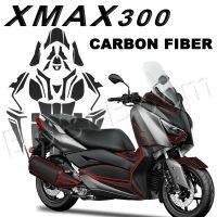 NXT สำหรับยามาฮ่า XMAX300 X-MAX300 Xmax 300ฝาครอบถังน้ำมันไฟเบอร์คาร์บอนไฟเบอร์สติ๊กเกอร์ยางป้องกันความขุ่นมัวอุปกรณ์เสริมรูปลอกกันน้ำ