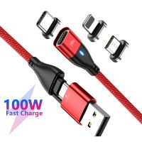 HOT weime428 - / 100วัตต์ PD สายชาร์จอย่างรวดเร็ว6 In 1 USB C เพื่อพิมพ์ C แม่เหล็กข้อมูลลวด5A ชาร์จอย่างรวดเร็วสำหรับ iPhone 13 Pro Xiaomi 12 Macbook แล็ปท็อป