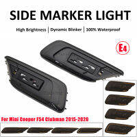 LED ด้านข้าง Fender Marker Light แบบไดนามิกกระพริบลำดับไฟเลี้ยวสำหรับ Mini Cooper F54 Clubman 2015-2020รถจัดแต่งทรงผม