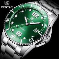 ZZOOI BENYAR Business Luxury Mechanical Wacth Men Top Brand Waterproof Stainless Steel Automatic Watch for Men montre homme