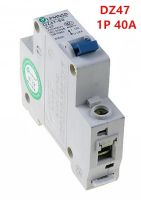 【✆New✆】 daijiao93929 Dz47-40a เบรกเกอร์ Mcb ขนาดเล็ก1P Din-Rail 230/400V ~ 50Hz/60Hz ชนิด C