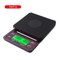 2021yieryi Hand-grinding Coffee Electronic Scales Weighing Band Timing 3kg0.1g 5kg0.1g Digital Coffee Scales For Kitchen Counter