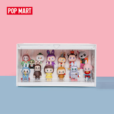 POP MART Luminous Container Figure Display Box White（not included Figures）