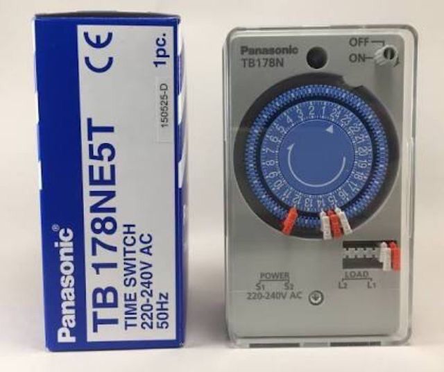 เครื่องตั้งเวลาอัตโนมัติ-พานาโซนิค24ชม-time-switch-รุ่นtb-178ne5t