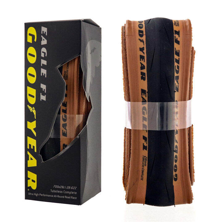 【ready】Goodyear Eagle F1 Tubeless Complete 700x28c road bike tire