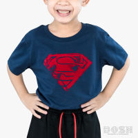 DOSH BOYS T-SHIRTS SUPERMAN เสื้อยืดคอกลม แขนสั้น เด็กชาย PWSBT5006-NV