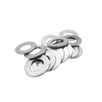 10pcs M12 M14 M15 M16 M17 M18 M20 M21 M22 Solid Shims Pad Aluminum Flat Washer Gasket O Rings Seal Plain Spacer Sealing Fastener