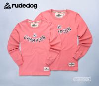 Rudedog แขนยาวชาย รุ่น Champion ชมพู (ราคาต่อตัว)