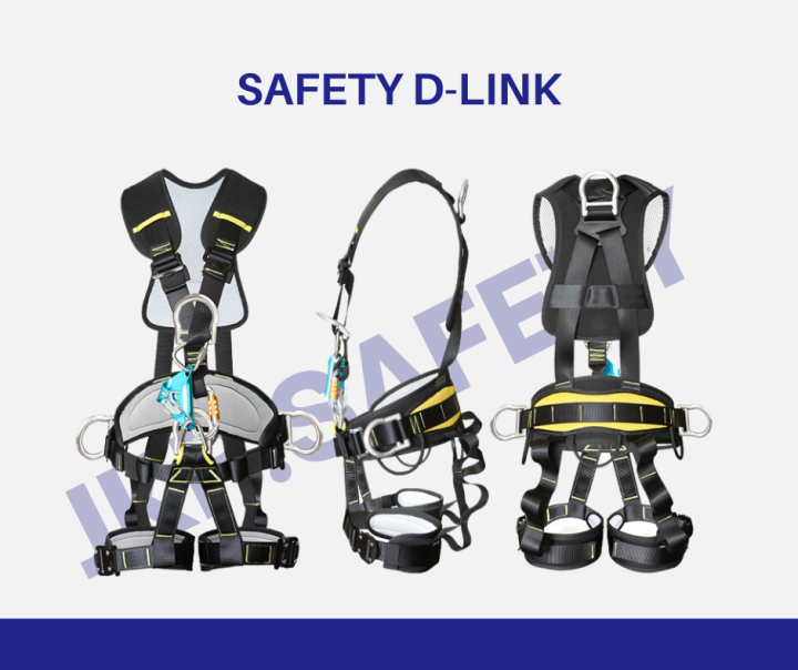 safety-5-d-link-เข็มขัดนิรภัยเต็มตัวทำงานที่สูง-สำหรับชุดยกหน้าอก-ป้องกันการตก-งานโรยตัวงานที่สูง