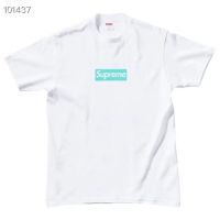 เสื้อยืดแขนสั้น ผ้าฝ้าย พิมพ์ลาย Supreme แฟชั่นสําหรับผู้ชาย และผู้หญิง