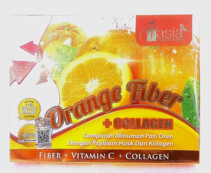 V'Asia Orange Fiber Orangeslym Collagen Lazada