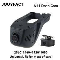 JOOYFACT A11 Dash Cam เลนส์คู่2พัน1080จุดรถ DVR Registrator กล้องบันทึกด้านหลัง Night Vision Novatek 96565 IMX335