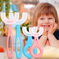 ♠♤ Children Toothbrush U-shaped Child Toothbrush Soft Silicone Tooth Brush Kids Teeth Oral Care Cleaning