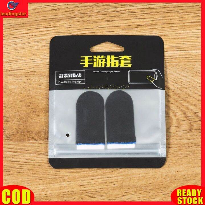 leadingstar-rc-authentic-1-pair-super-thin-gaming-finger-sleeve-breathable-fingertips-for-pubg-mobile-games-touch-screen