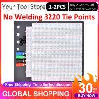 Solderless Breadboard No Welding 3220 Tie Points PCB DIY Bread Board ZY-208 for Bus Test Circuit Board