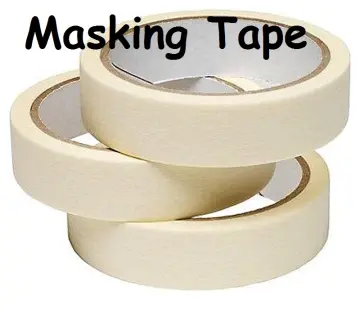 15mm X 50m 4 Rolls Artist Tape White Masking Tape Painters Tape Drafting  Tape For Craft, Diy, Watercolor Painting, Labeling